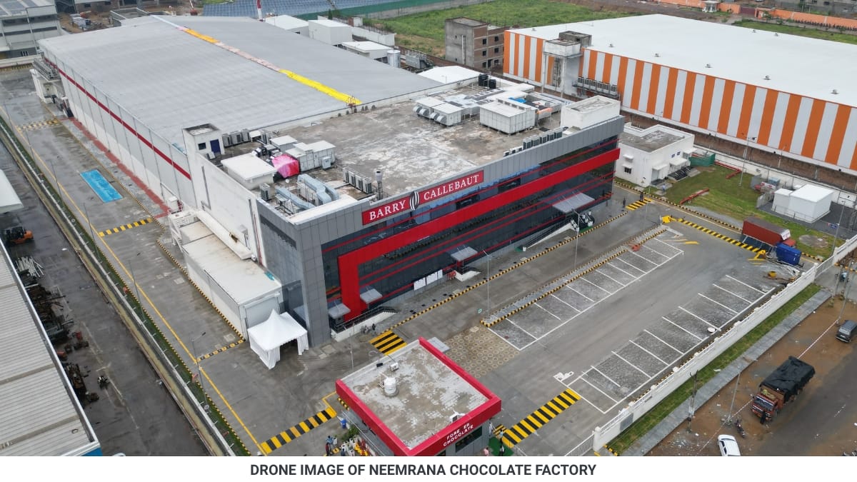 Drone Image of Neemrana Chocolate Factory - PNN